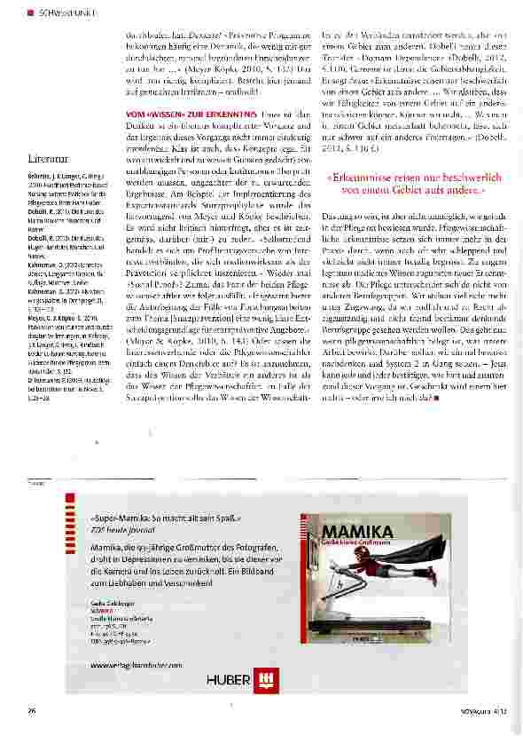 Vorschauseite 3: «Errare humanum est» - Denkste!