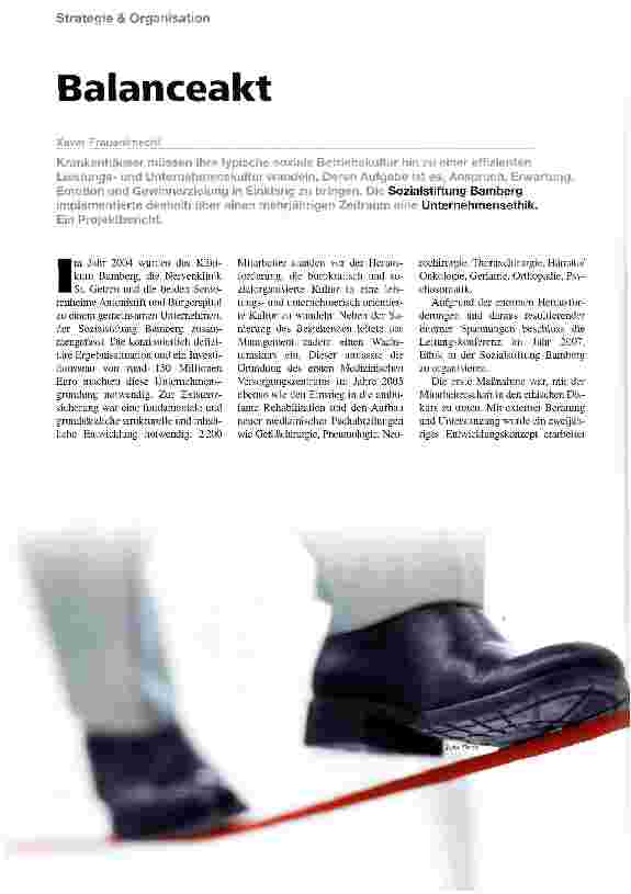 Vorschauseite 1: Balanceakt