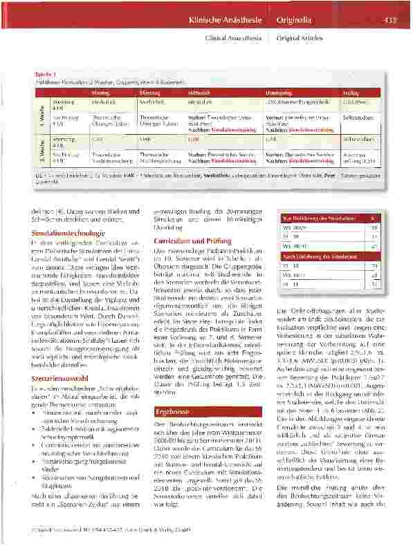Vorschauseite 3: Evidenzbasiertes Simulationstraining in der Pädiatrie - eine Brücke interdisziplinärer Zusammenarbeit