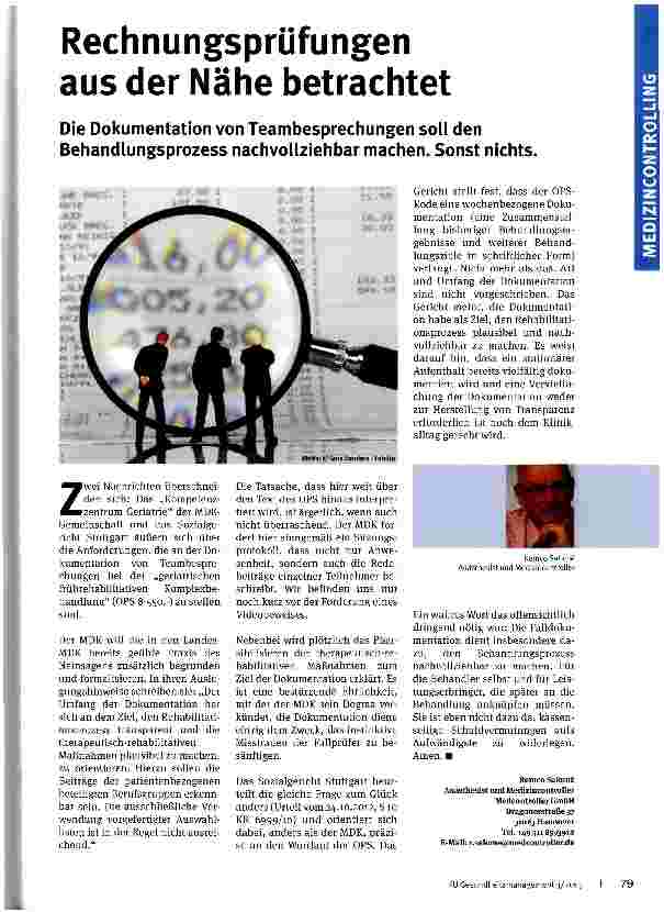 Vorschauseite 1: Rechnungsprüfungen aus der Nähe betrachtet
