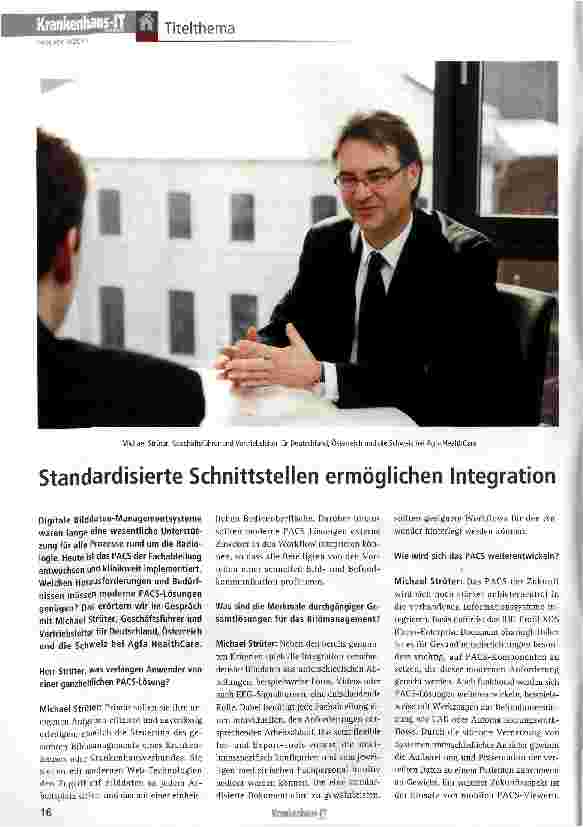 Vorschauseite 1: Standardisierte Schnittstellen ermöglichen Integration