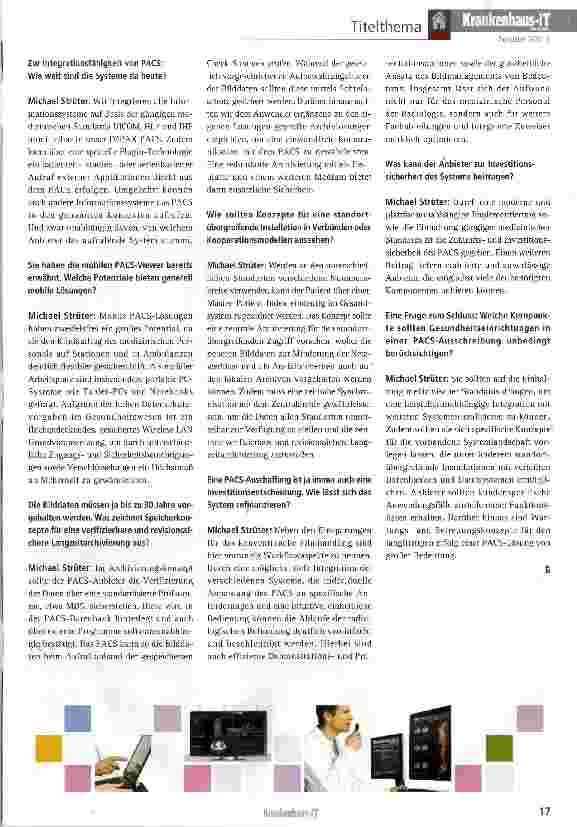 Vorschauseite 2: Standardisierte Schnittstellen ermöglichen Integration
