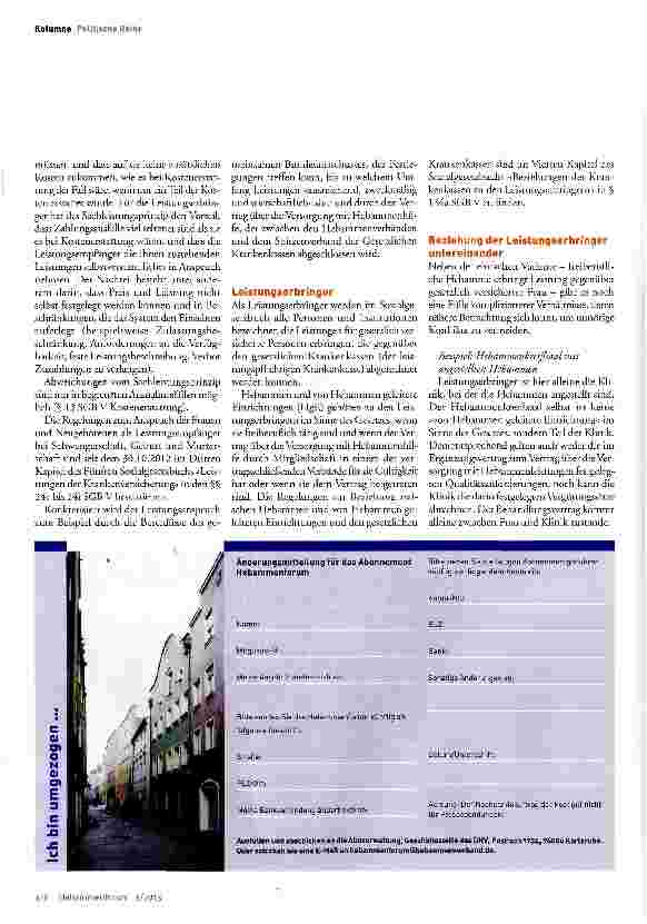 Vorschauseite 2: Leistungserbringer - Leistungsempfänger: whoiswho
