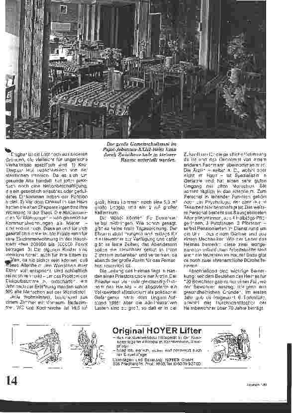 Vorschauseite 4: Ein katholisches Altenheim in Ungarn