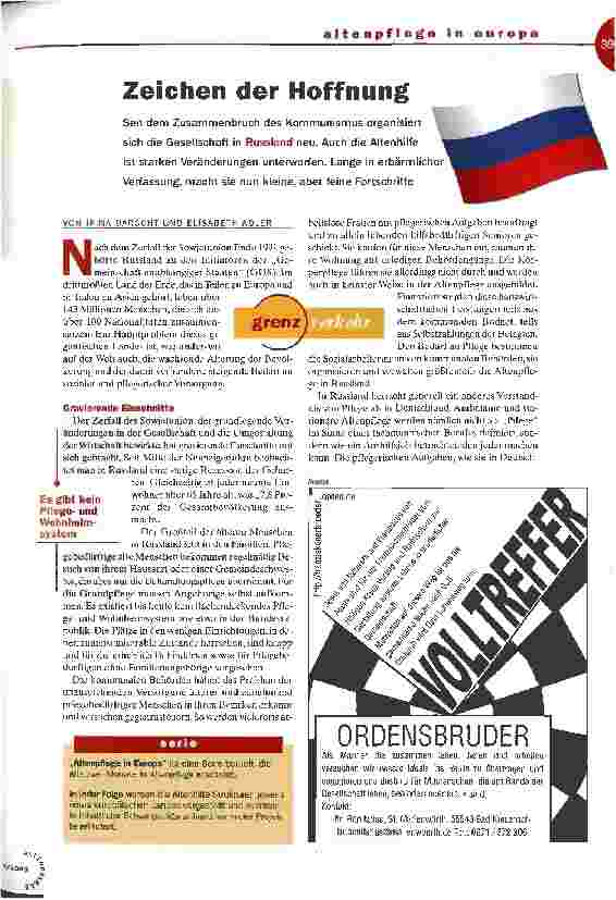 Vorschauseite 1: Zeichen der Hoffnung