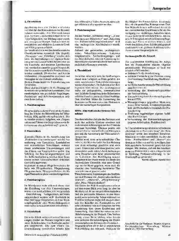 Vorschauseite 2: Wege zur Qualifikation von Praxisanleitern - Berufspädagogisches Fachseminar (BPFS)