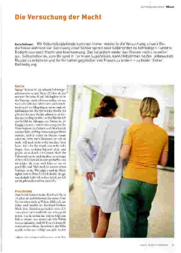 Vorschauseite 1: Die Versuchung der Macht