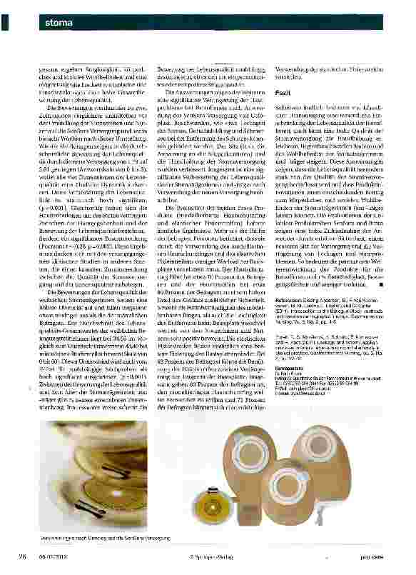 Vorschauseite 3: Leben mit dem Stoma