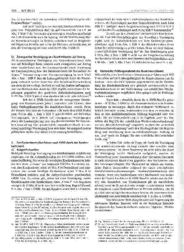 Vorschauseite 4: Die 8. GWB-Novelle -(K)eine neue Welt für die Krankenkassen?