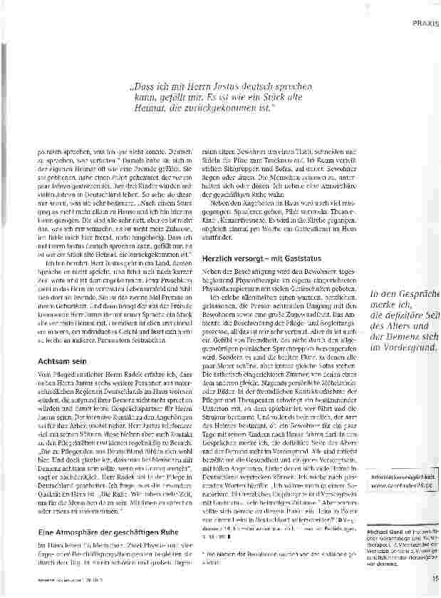 Vorschauseite 4: Sehnsucht vielleicht!