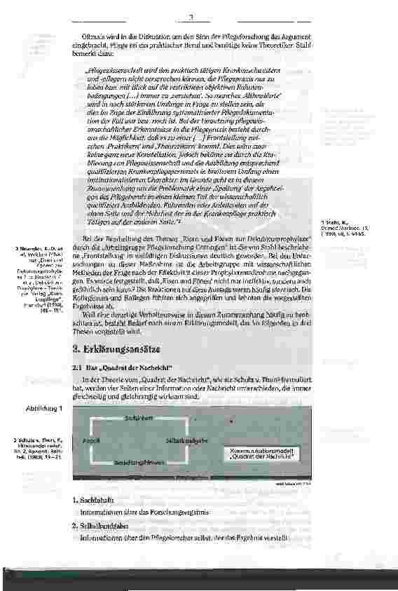 Vorschauseite 3: Pflegeforschungsergebnisse machen Angst Warum Ergebnisse der Pflegeforschung so schwer zu akzeptieren sind