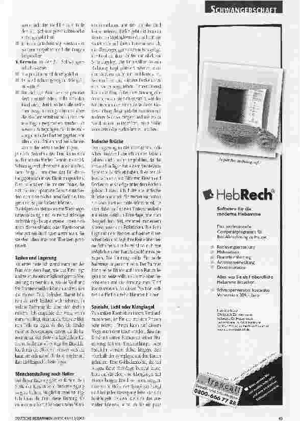 Vorschauseite 3: Betreuung bei Beckenendlage