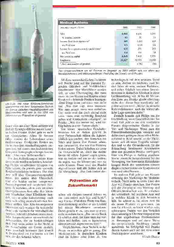 Vorschauseite 4: Im Kimono am Elbestrand Philips Medizin Systeme GmbH
