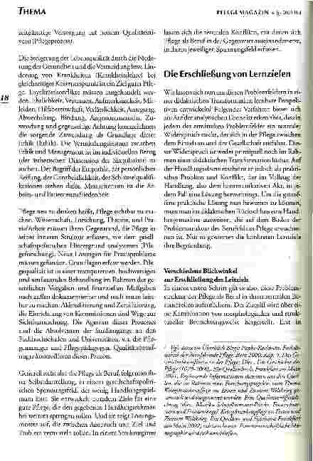Vorschauseite 5: Pflege neu lernen