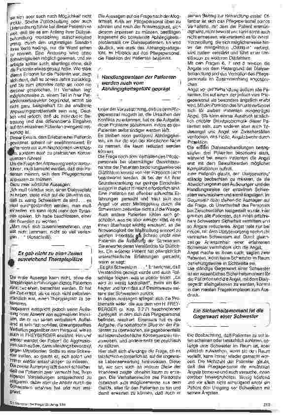 Vorschauseite 2: Das Verhalten des Pflegepersonals einer Dialysestation aus der Sicht von Patienten