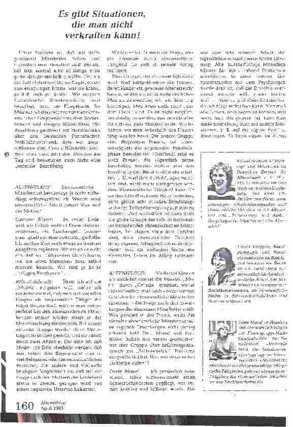 Vorschauseite 2: Ehrenamtliche Mitarbeit