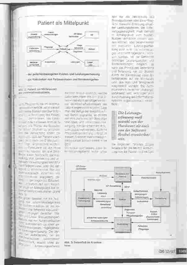 Vorschauseite 3: Leistungserfassung als Basis der Kostenträgerrechnung Die Station als Mittelpunkt des Informationssystems