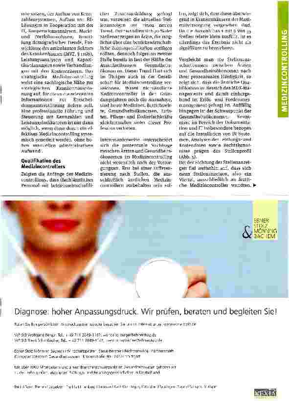 Vorschauseite 4: Medizincontrolling in der Praxis