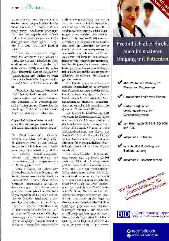 Vorschauseite 2: Neues aus dem Umsatzsteuerrecht für Krankenhäuser