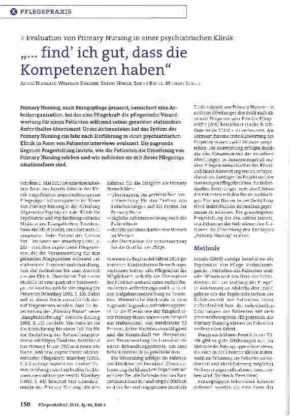 Vorschauseite 1: „... find ich gut, dass die Kompetenzen haben