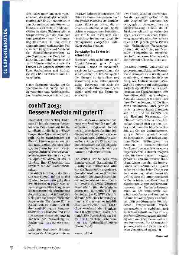 Vorschauseite 3: Ohne IT geht es nicht