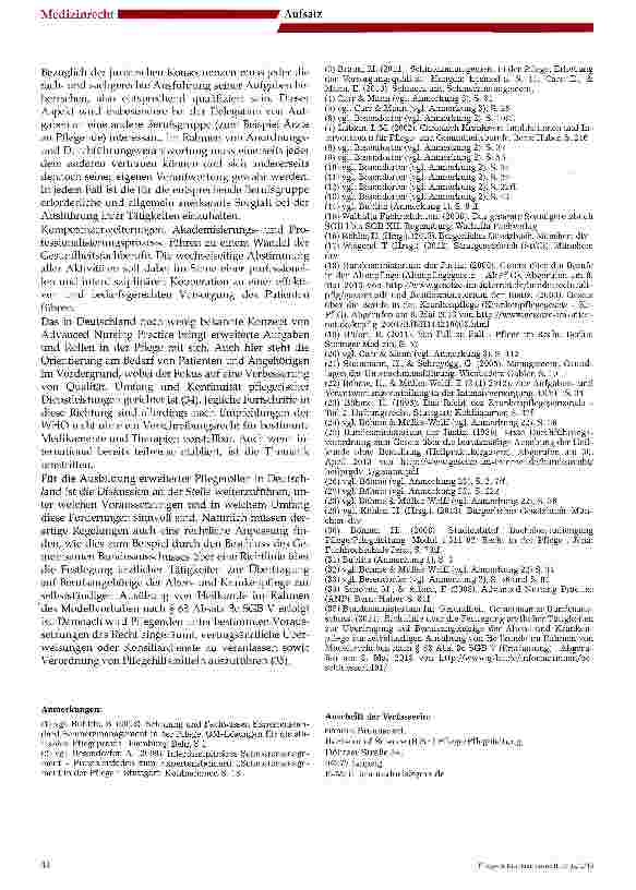 Vorschauseite 4: Rechtliche Aspekte der Verantwortungsverteilung im Schmerzmanagement