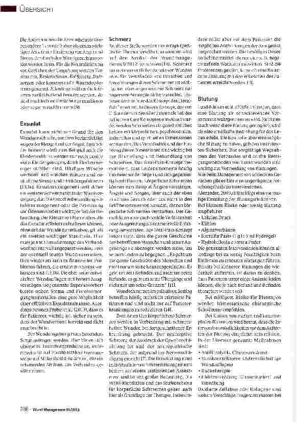 Vorschauseite 3: Symptommanagement bei exulzerierenden Tumoren