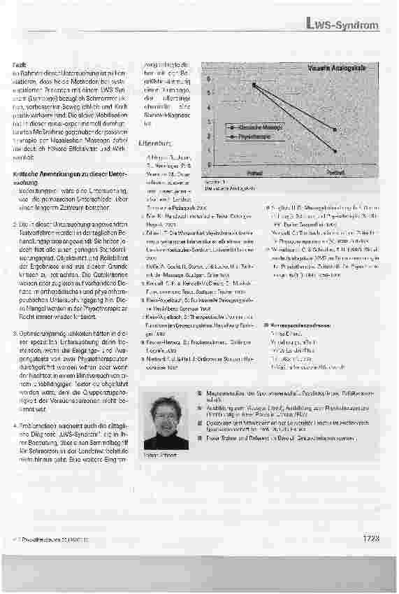Vorschauseite 4: Die Wirksamkeit physiotherapeutischer Interventionsmaßnahmen beim LWS-Syndrom