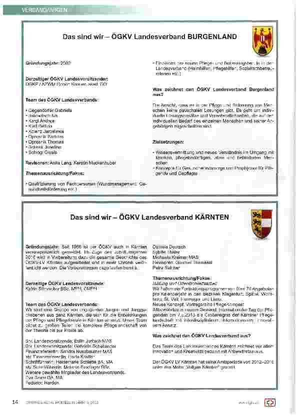 Vorschauseite 3: Historische Entwicklung des Österreichischen Gesundheitsund Krankenpflegeverbandes (ÖGKV)