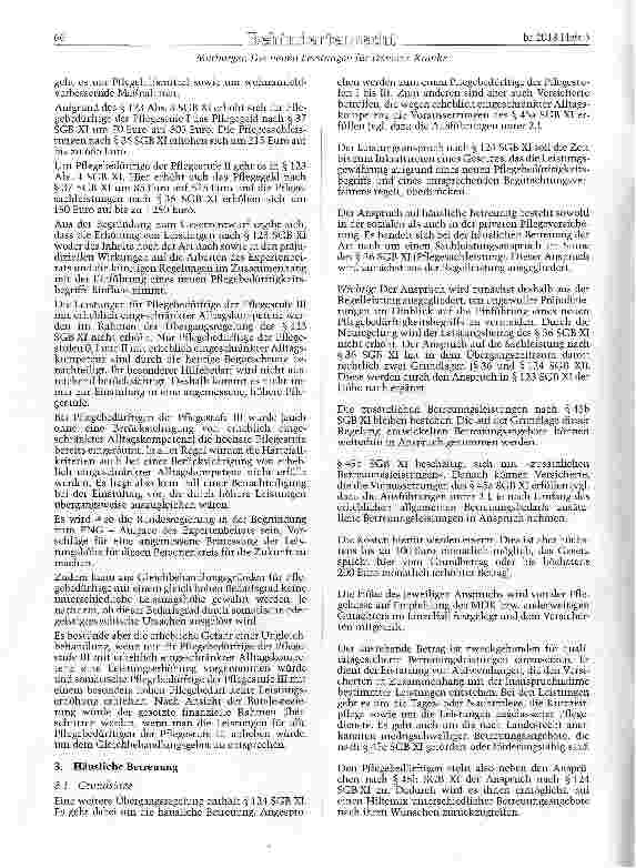 Vorschauseite 2: Die neuen Leistungen für Demenz-Kranke
