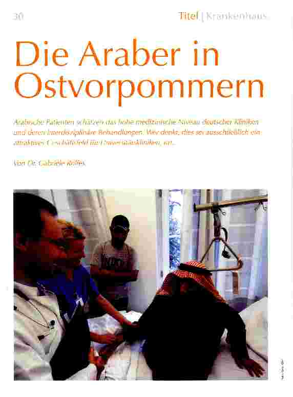 Vorschauseite 1: Die Araber in Ostvorpommern
