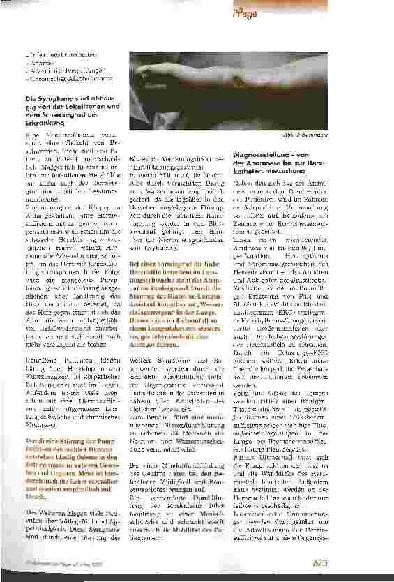 Vorschauseite 2: Pflege bei Herzinsuffizienz