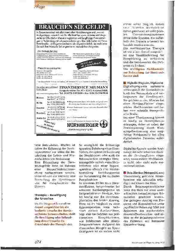 Vorschauseite 3: Pflege bei Herzinsuffizienz