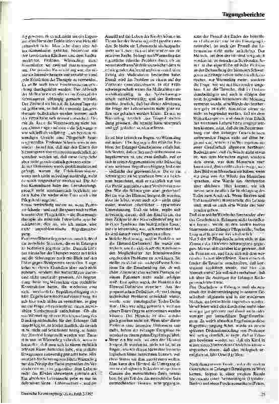 Vorschauseite 2: Hirntod und Schwangerschaft