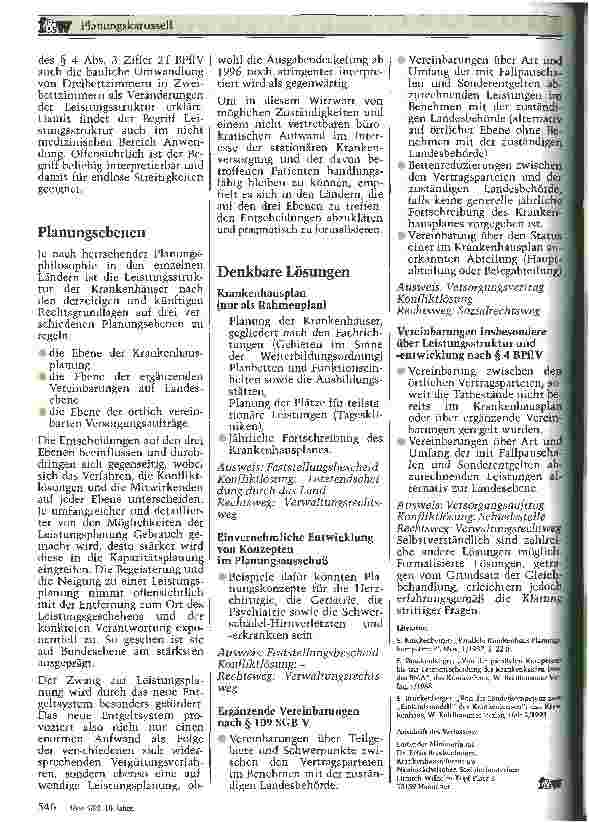 Vorschauseite 4: Von der parallelen Planungskompetenz zum Planungskarussell
