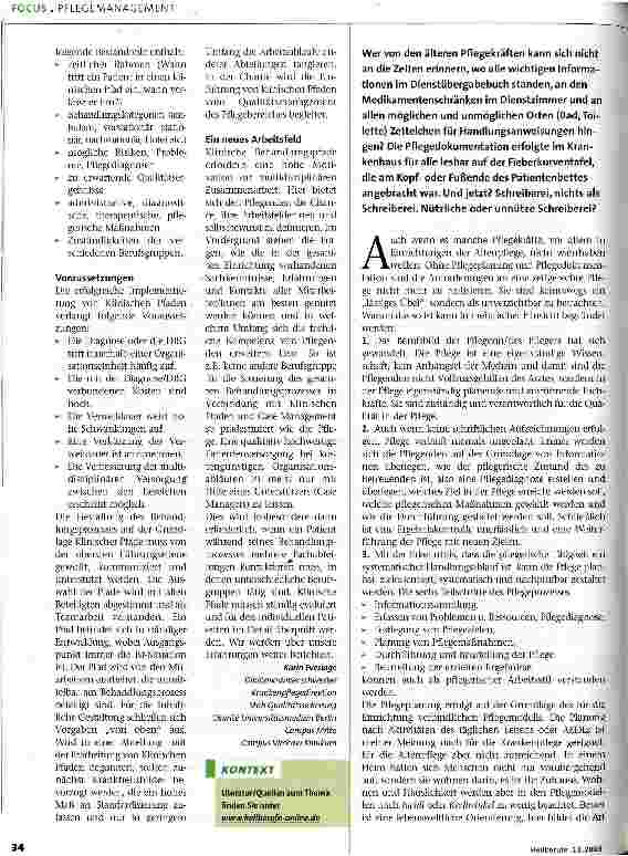 Vorschauseite 3: Pflege nach Pfad