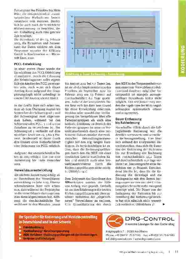 Vorschauseite 3: Kein Arbeitstag ohne Kodierbesprechung!