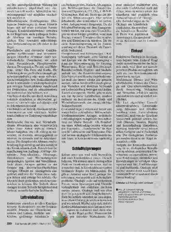 Vorschauseite 2: Lärm, Luft, Abwasser Die Last eigentlicher Umweltschutzmaßnahmen