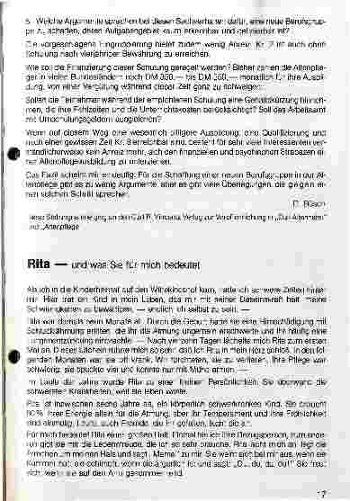 Vorschauseite 3: Altenpfleger: ein neues Berufsbild