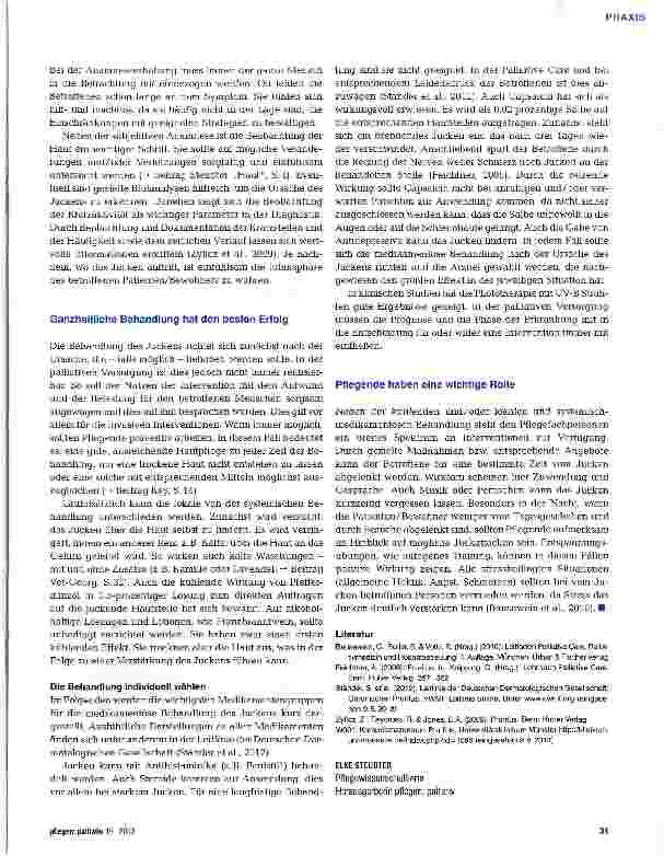 Vorschauseite 3: Jucken - das unterschätzte Symptom