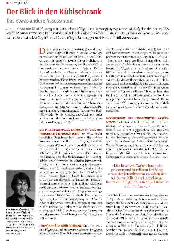 Vorschauseite 1: Der Blick in den Kühlschrank