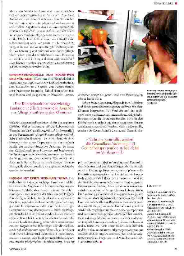 Vorschauseite 2: Der Blick in den Kühlschrank