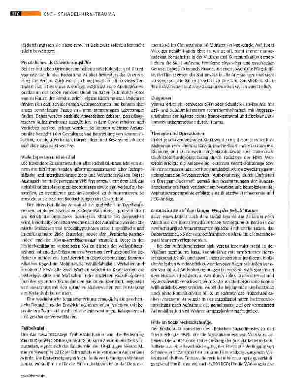 Vorschauseite 4: Der lange Weg zurück ins Leben