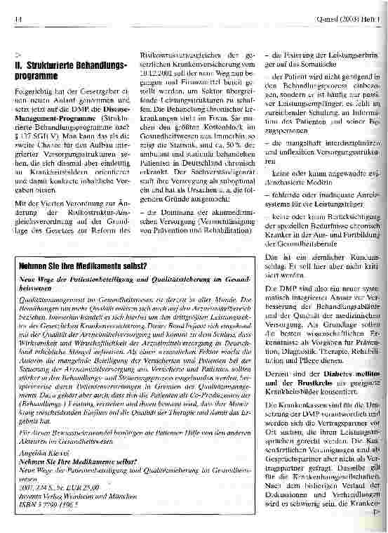 Vorschauseite 2: Sicherstellungsauftrag quo vadis? Auswirkungen auf den stationären Bereich