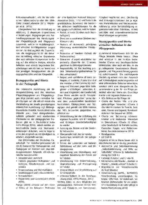 Vorschauseite 5: Ethik lehren und ethische Reflexion praktizieren