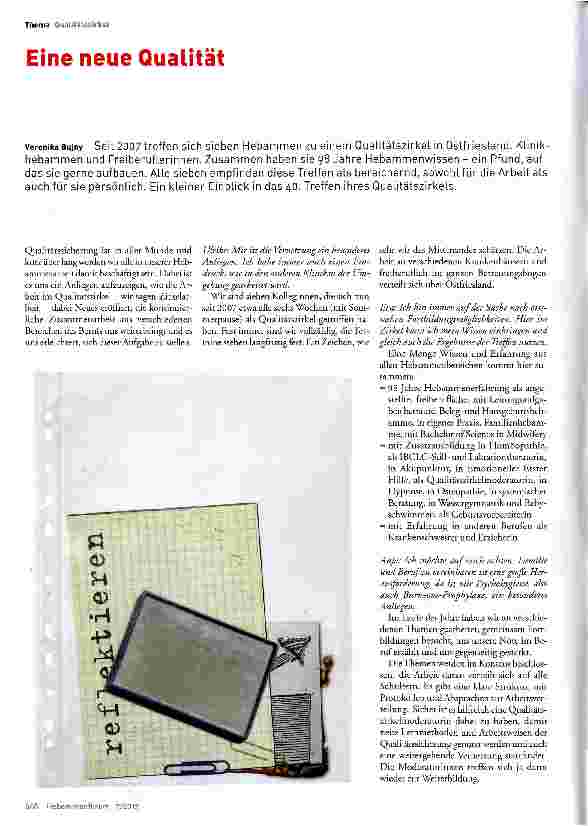 Vorschauseite 1: Eine neue Qualität