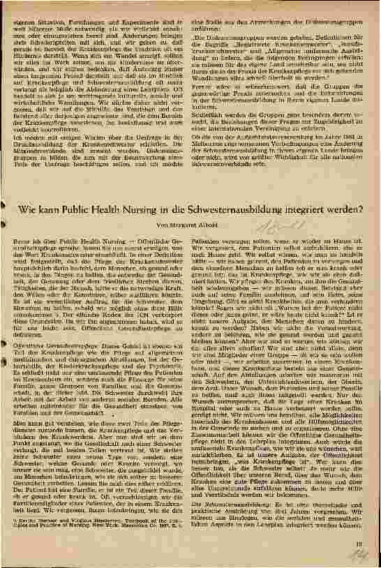 Vorschauseite 3: Was versteht man unter einer allgemeinen und umfassenden Ausbildung?