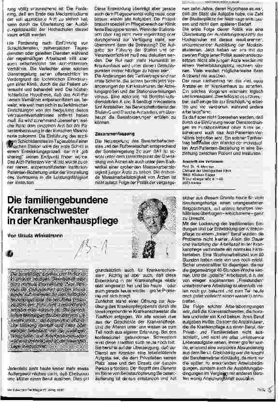 Vorschauseite 2: Konsequenzen der neuen Bereitschaftsdienst-Ordnung für Ärzte und Pflegepersonal