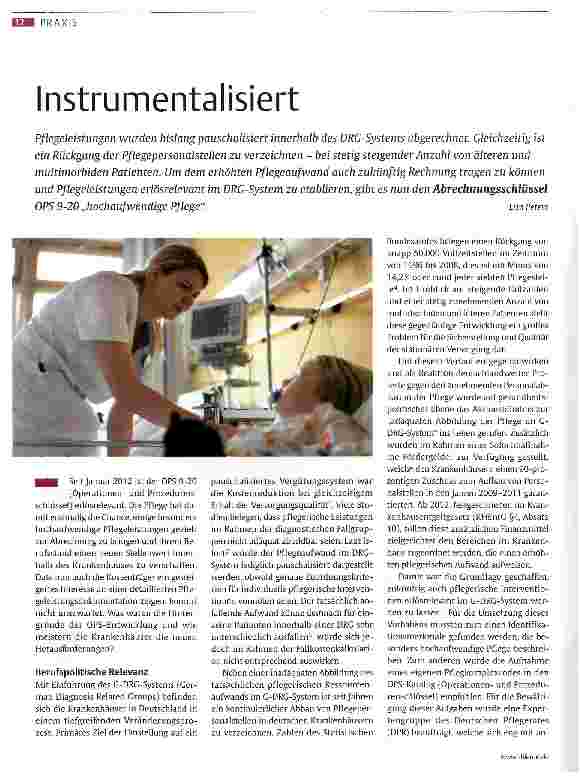 Vorschauseite 1: Instrumentalisiert