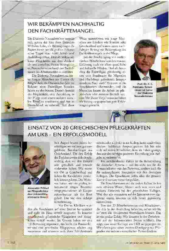 Vorschauseite 3: AUSLÄNDISCHE PFLEGENDE WILLKOMMEN?